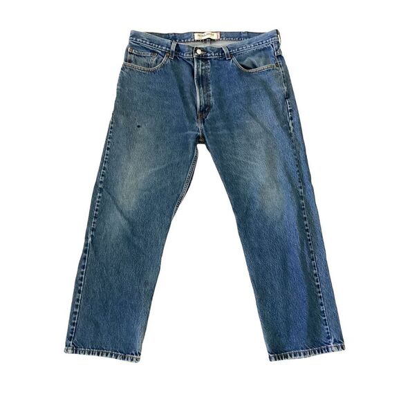 Levi’s Regular Fit 505 Jeans Denim Workwear Everyday Casual - Picture 2 of 7